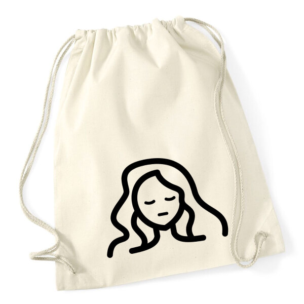 Turnbeutel Jungfrau Sternzeichen Symbol 12 Liter