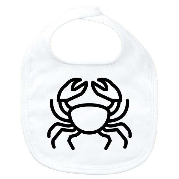 Baby Lätzchen Krebs Sternzeichen Symbol