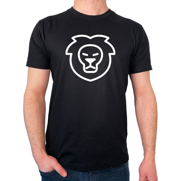 Herren T-Shirt Löwe Sternzeichen Symbol Größe S-3XL