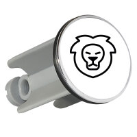 Waschbeckenstöpsel Löwe Sternzeichen Symbol 4cm...