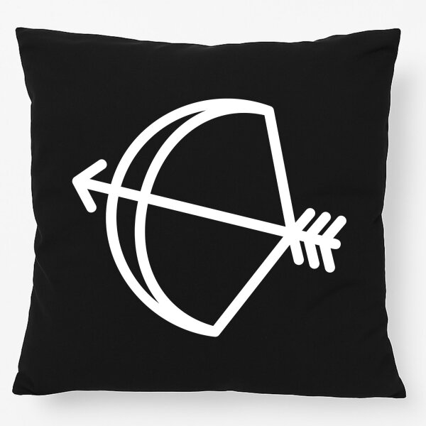 Kissen Schütze Sternzeichen Symbol 40x40cm