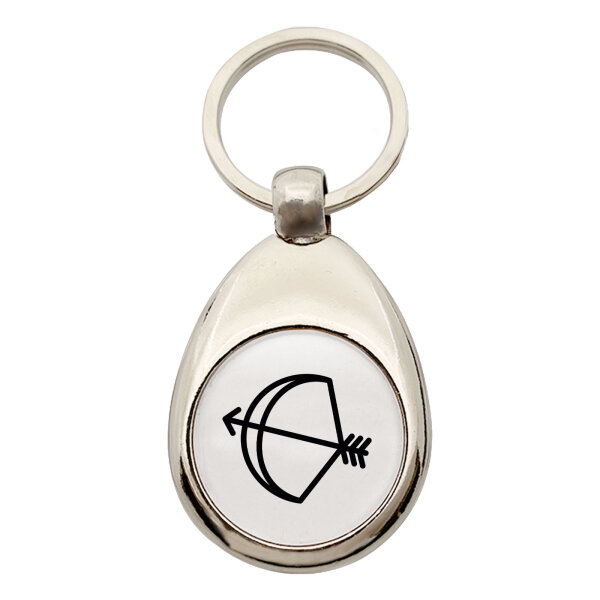 Schlüsselanhänger Schütze Sternzeichen Symbol