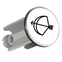 Waschbeckenstöpsel Schütze Sternzeichen Symbol...