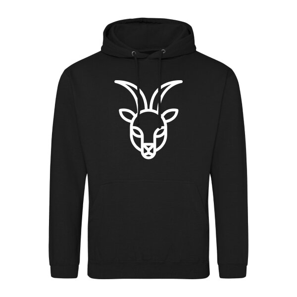 Unisex Hoodie Steinbock Sternzeichen Symbol Größe S-3XL