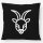Kissen Steinbock Sternzeichen Symbol 40x40cm