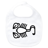 Baby Lätzchen Skorpion Sternzeichen Symbol...