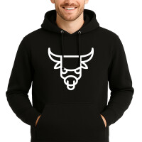 Unisex Hoodie Stier Sternzeichen Symbol Größe S-3XL