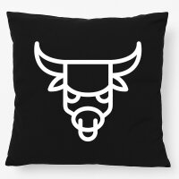 Kissen Stier Sternzeichen Symbol 40x40cm