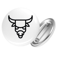 Button Stier Sternzeichen Symbol