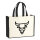 Jutetasche Stier Sternzeichen Symbol 21 Liter Black