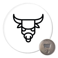 Magnet Stier Sternzeichen Symbol 59mm...