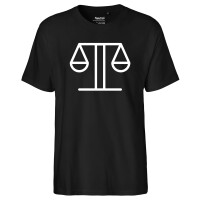 Herren T-Shirt Waage Sternzeichen Symbol Größe S-3XL