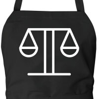 Schürze Waage Sternzeichen Symbol