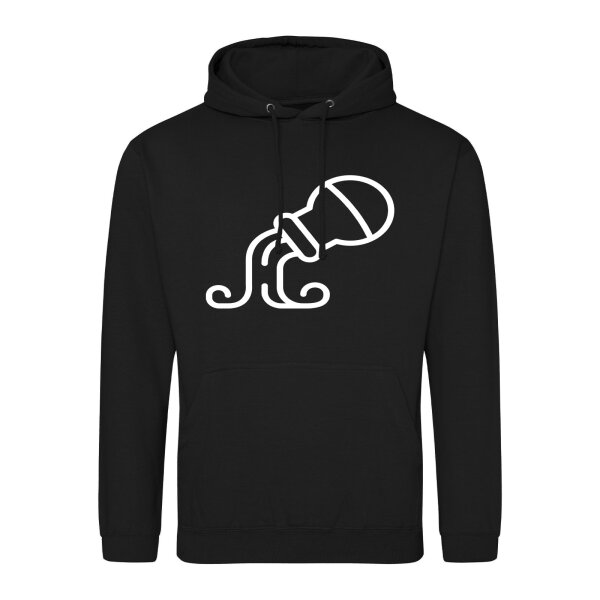 Unisex Hoodie Wassermann Sternzeichen Symbol Größe S-3XL