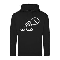 Unisex Hoodie Wassermann Sternzeichen Symbol Größe S-3XL