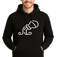 Unisex Hoodie Wassermann Sternzeichen Symbol Größe S-3XL