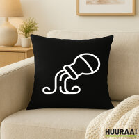 Kissen Wassermann Sternzeichen Symbol 40x40cm