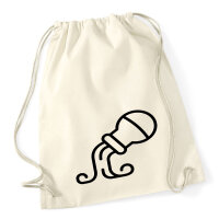 Turnbeutel Wassermann Sternzeichen Symbol 12 Liter