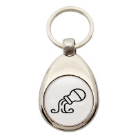 Schlüsselanhänger Wassermann Sternzeichen Symbol