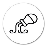 Aufkleber Wassermann Sternzeichen Symbol 10cm Sticker