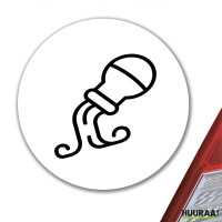 Aufkleber Wassermann Sternzeichen Symbol 10cm Sticker