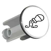 Waschbeckenstöpsel Wassermann Sternzeichen Symbol...