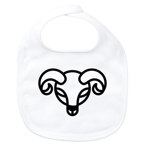 Baby Lätzchen Widder Sternzeichen Symbol