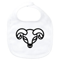 Baby Lätzchen Widder Sternzeichen Symbol
