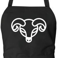 Schürze Widder Sternzeichen Symbol