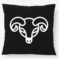 Kissen Widder Sternzeichen Symbol 40x40cm