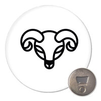 Magnet Widder Sternzeichen Symbol 59mm...