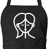 Schürze Zwillinge Sternzeichen Symbol