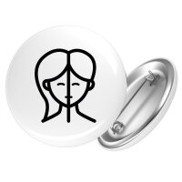 Button Zwillinge Sternzeichen Symbol