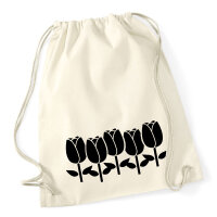 Turnbeutel Tulpen Blüte 12 Liter