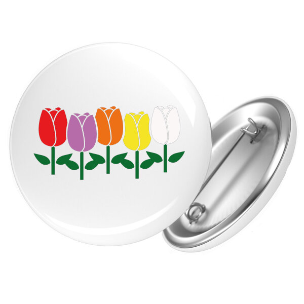 Button Tulpen Blüte