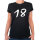 Damen T-Shirt 18 Geburtstag Größe XS-XXL