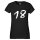 Damen T-Shirt 18 Geburtstag Größe XS-XXL