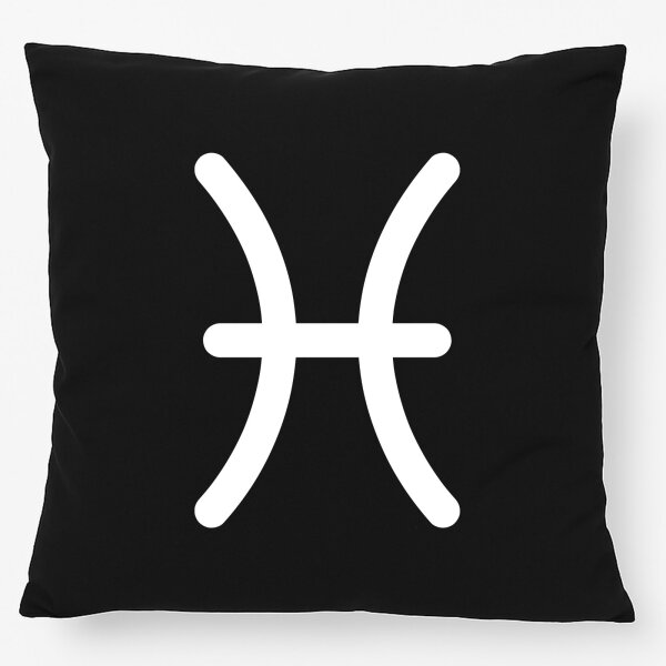 Kissen Fische Sternzeichen Zeichen 40x40cm