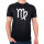 Herren T-Shirt Jungfrau Sternzeichen Zeichen Größe S-3XL