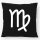 Kissen Jungfrau Sternzeichen Zeichen 40x40cm