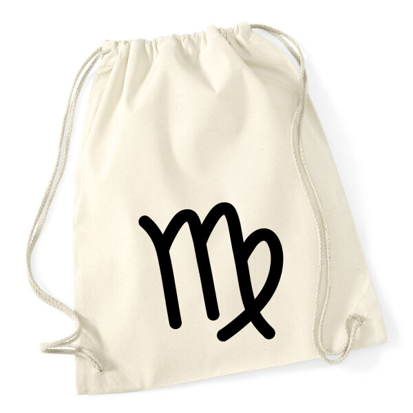 Turnbeutel Jungfrau Sternzeichen Zeichen 12 Liter