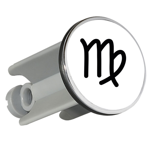 Waschbeckenstöpsel Jungfrau Sternzeichen Zeichen 4cm Abflussstopfen