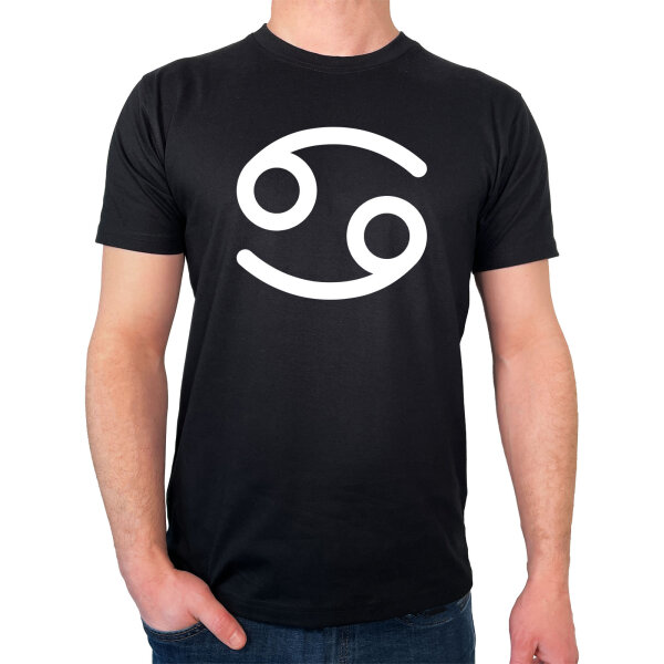 Herren T-Shirt Krebs Sternzeichen Zeichen Größe S-3XL
