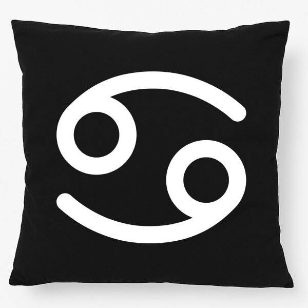 Kissen Krebs Sternzeichen Zeichen 40x40cm