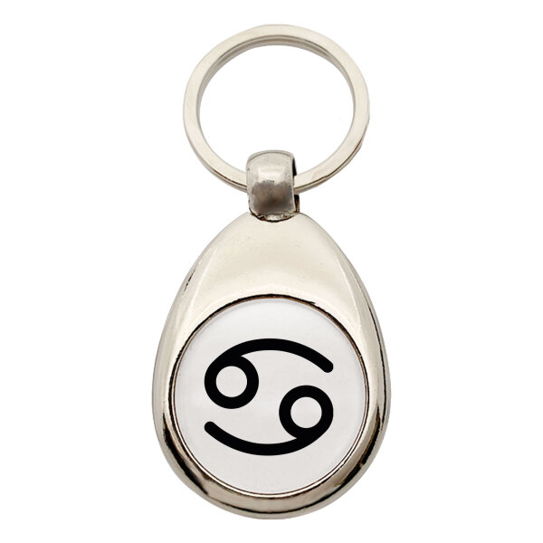 Schlüsselanhänger Krebs Sternzeichen Zeichen