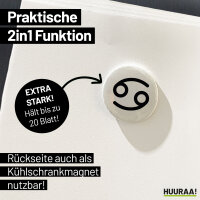 Magnet Krebs Sternzeichen Zeichen 59mm Kühlschrankmagnet Flaschenöffner