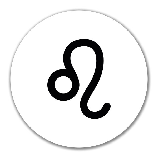 Aufkleber Löwe Sternzeichen Zeichen 10cm Sticker