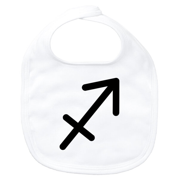 Baby Lätzchen Schütze Sternzeichen Zeichen