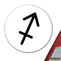 Aufkleber Schütze Sternzeichen Zeichen 10cm Sticker