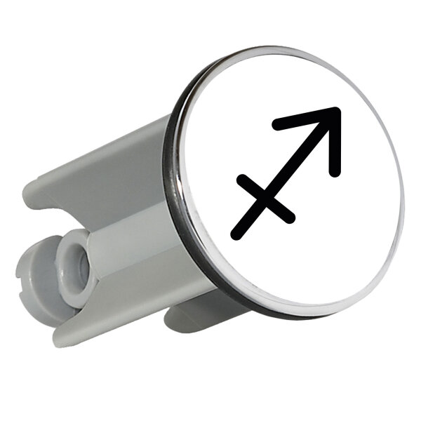 Waschbeckenstöpsel Schütze Sternzeichen Zeichen 4cm Abflussstopfen